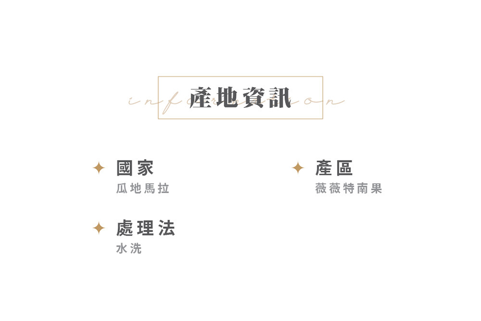 瓜地馬拉 薇薇特南果 咖啡豆